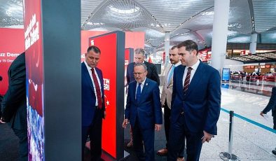 İGA İstanbul Havalimanı’nda 15 Temmuz coşkusu…