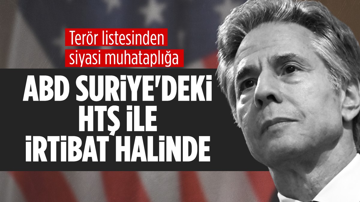 ABD, terör örgütü olarak gördüğü Suriye’deki HTŞ ile temas kurdu