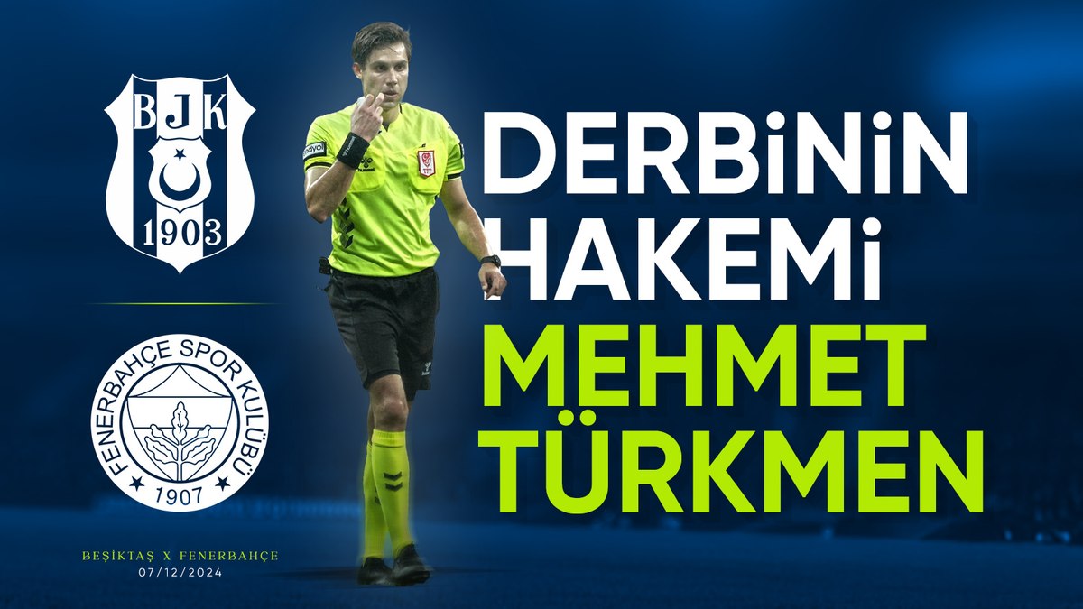 Beşiktaş – Fenerbahçe maçının hakemi