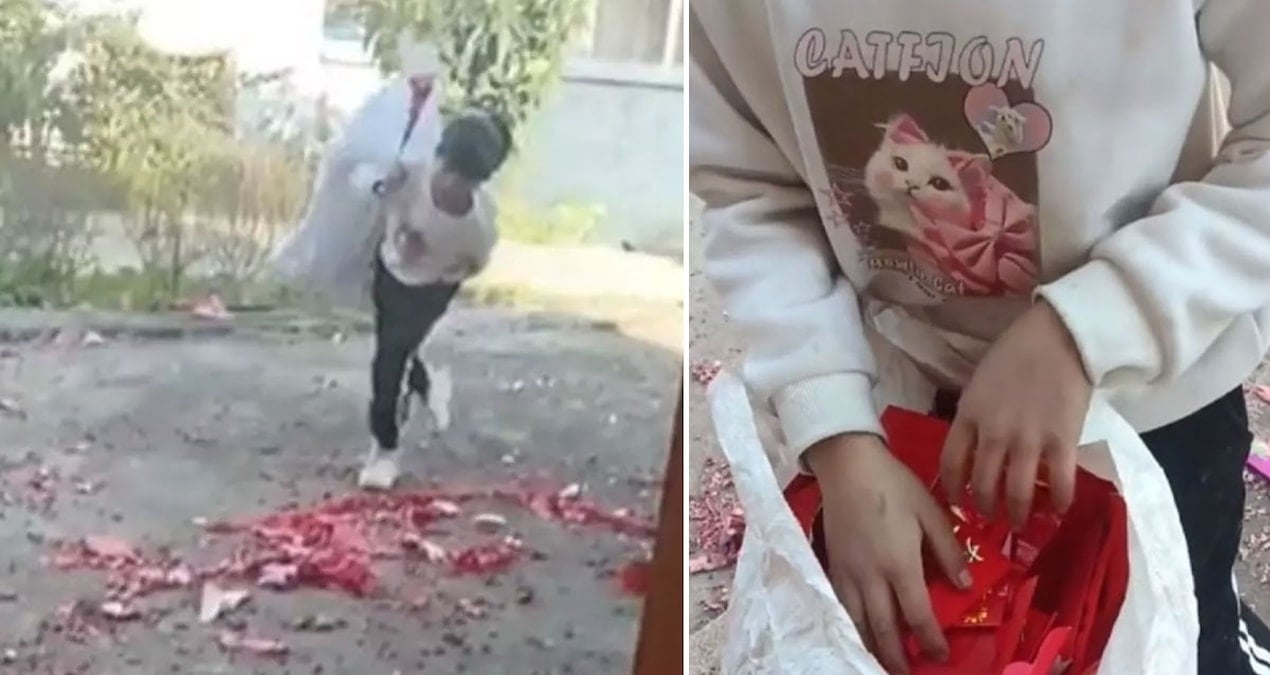 Küçük kız saatlerce ortadan kaybolduktan sonra eve 100 bin TL’lik çuvalla döndü!
