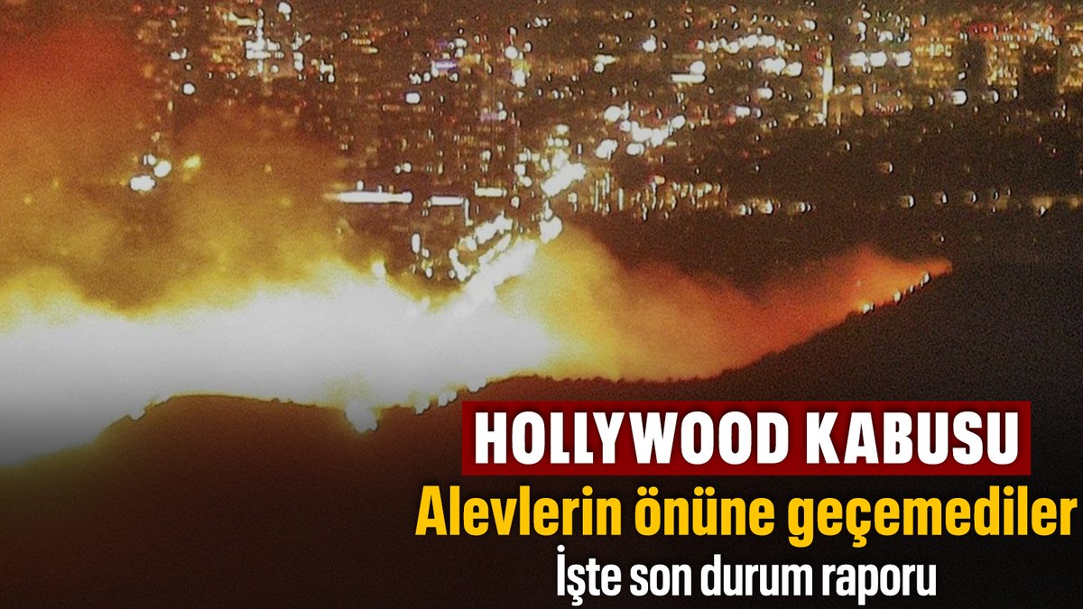 Los Angeles yangını büyüyor: Kamala Harris’in evi tahliye edildi